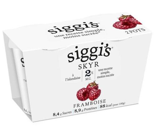 AF SKYR FRAMBOISE 2% LOT 140gx2