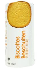 BISCOTTE RONDE 13 PE 125G EVER