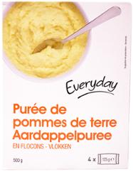 PUREE POMME TERRE FLO. 4X125G EVER