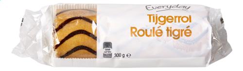BISC GATEAU ROULE TIGRE 300GR EVER µµ