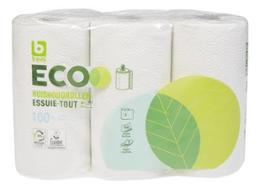 PAPIER ESSUIE TOUT 3up/paquet B.ECO CERT