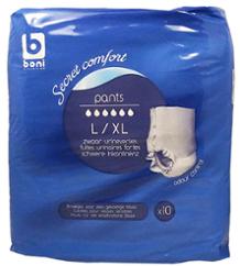 PROTEC URINAIRE PANTI L/XL x10 BONI