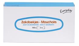 MOUCHOIR PAPIER BOITE 150up EVER