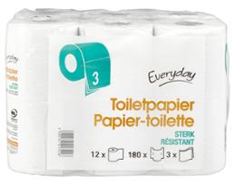 PAPIER TOILETTE 12up/paquet EVER