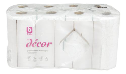 PAPIER TOILETTE DECOR 16R BONI