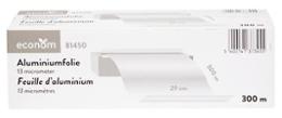 PAPIER ALUMINIUM 29cmx300M 13µ ECONOM