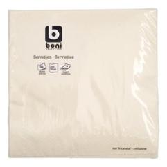 SERVIETTE CHAMPAGNE 33x33cm 50up BONI