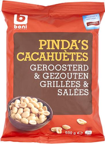 APERO CACAHUETE SALEE 500G BONI X16