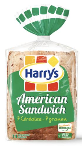 HARRYS AMS 7 CEREALES SCHT 550GR  X10