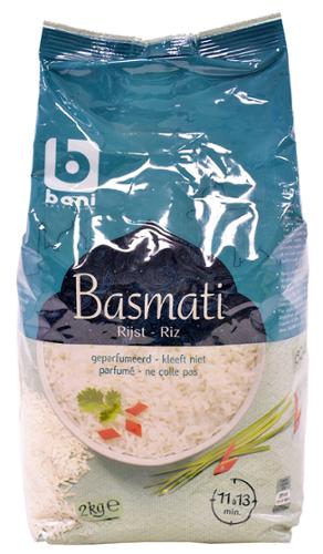 RIZ BASMATI 2KG BONI