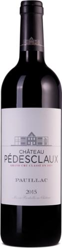 VIN CHATEAU PEDESCLAUX RGE 2015 75CLX12