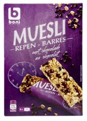 BARRE CEREALE MUESLI CHOCO 8X23G EMB IND
