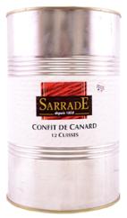 CONFIT CANARD 12 CUISSES IGP BT 5/1x3
