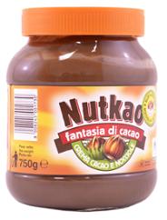 PATE A TARTINER NUTKAO NOISET13%750G