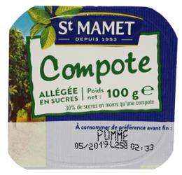 COMPOTE 100g POMME 100GX120# StMamet