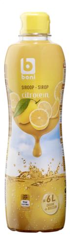 BOIS SIROP CITRON 75CL BONI