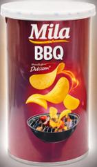 CHIPS TUBO BBQ 45GX48 MILA