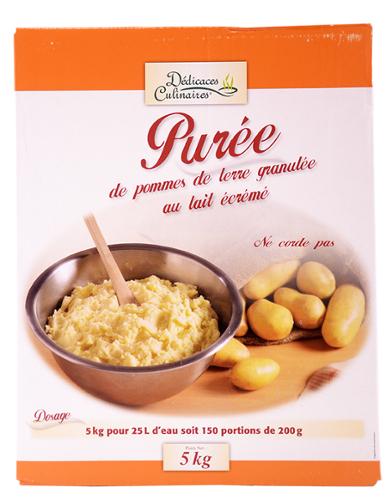 PUREE PDT LAIT 5KG BOITE NOIRE BRAKE