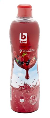 BOIS SIROP GRENADINE 75CL BONI