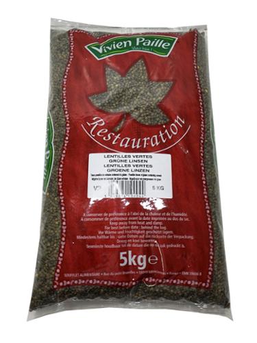ls LENTILLE VERTE SAC 5KG VIVIEN PAIL