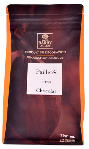 PAILLETE FIN CHOCOLAT 1KG µ BARRY
