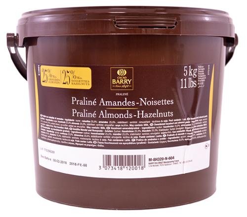PRALINE AMANDE NOIS. 5KG BARRY/FAVORITE