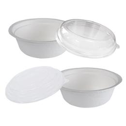 BOL SALADE BAGASSE BLANC 800ML pqt50