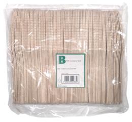 COUVERT BOIS COUTEAU 16CMX100U X10