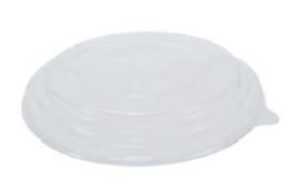 COUVERCLE BOITE ROND PE pqt50 D18cm
