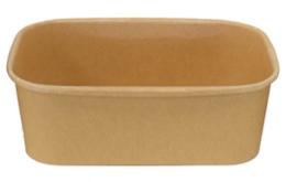 BARQUETTE CARTON/PET 75CLx50/18x13x4.5cm