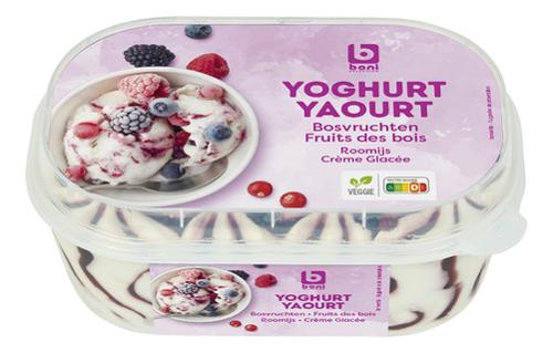 BONI GLACE YAOURT FRUIT DES BOIS 900MLX6