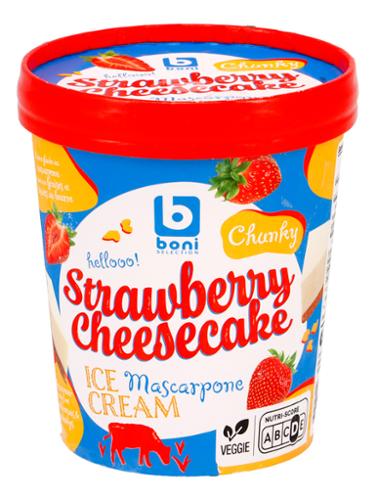 BONI GLACE STRAWBERRY CHEESECAKE 500ML