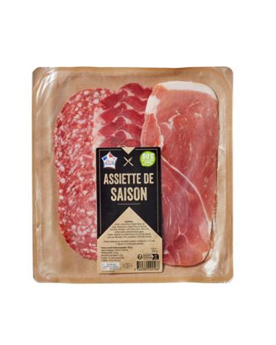 ASSIETTE CHARCUTERIE 200Gx10 LECHEF