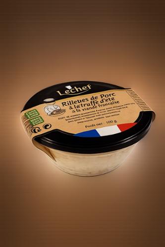 RILLETTES PORC TRUFFES 100G LECHEF