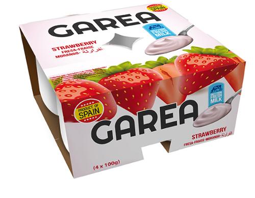 GAREA DESSERT LACT FRAISE 4x100gr MILA