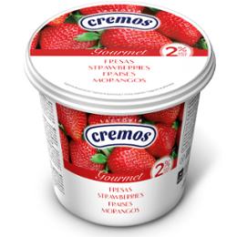 BURGOS DESSERT LACTE FRAISE 650Gx6
