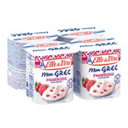 E.V DESSERT LACTE GREC FRAMB 6pckx4 125