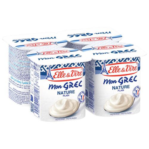 E.V DESSERT LACTE GREC NATURE 6pckx4 125