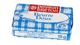 BEURRE MICRO PAIN PB DOUX 100X10G