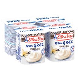 E.V DESSERT GREC VANILLE 6pckx4 125