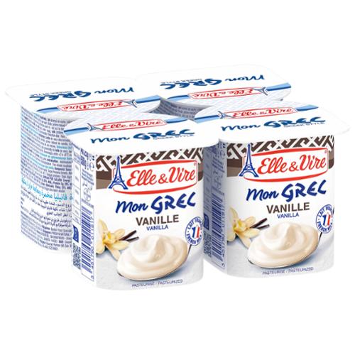 E.V DESSERT GREC VANILLE 6pckx4 125