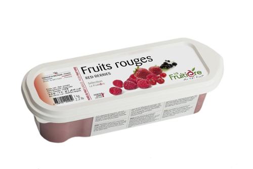 LA FRUITIERE PUREE DE FRUIT ROUGE 1KGX6