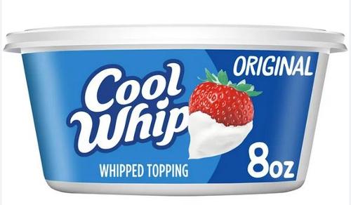 COOL WHIP 250gX24 pots