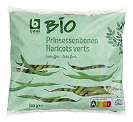 BONI BIO HARICOTS VERTS T.FIN 600G X16