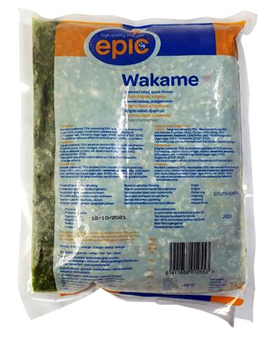ALGUE VERTE WAKAME 1KG x10 congelé