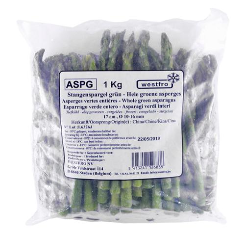 ASPERGE VERTE 1KGX10 congelé
