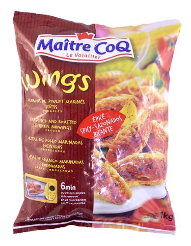 AILE POULET EPICE M. COQ SACHET 1KGx5