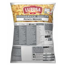 FRITE LUTOSA WEDGE  2.5KGX4 CAMPAGNARDE