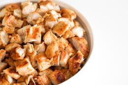 CUBE FILET DE POULET CUIT ROTI 1KGX5
