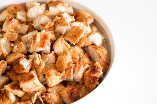 CUBE FILET DE POULET CUIT ROTI 1KGX5